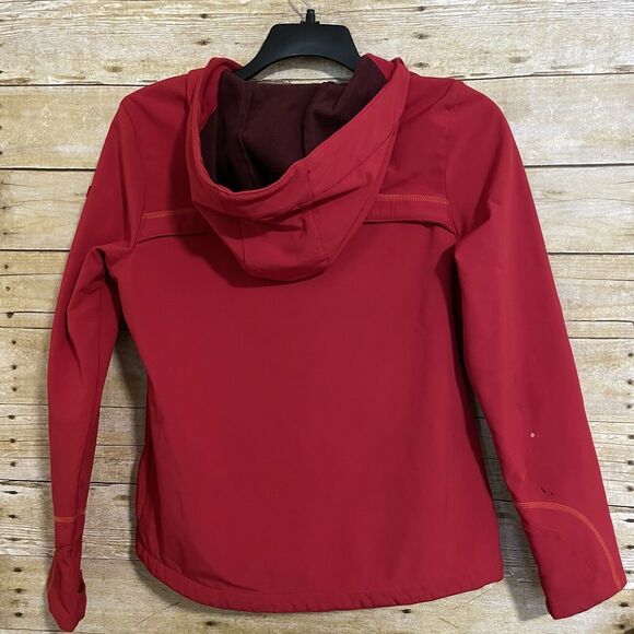 32 Degrees Women's Red Waterproof Hooded Softshell Jacket - Size Small - Zipper - Picture 4 of 8